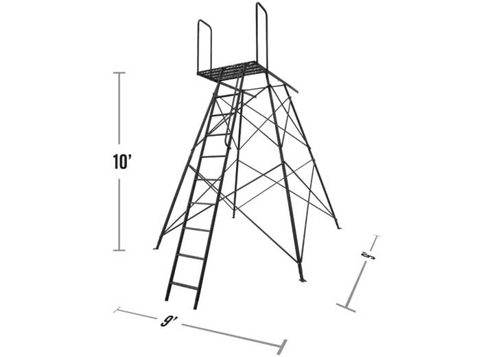 Muddy Soft Side 360 Blind with 10' Tower  • MUD-BBB0760