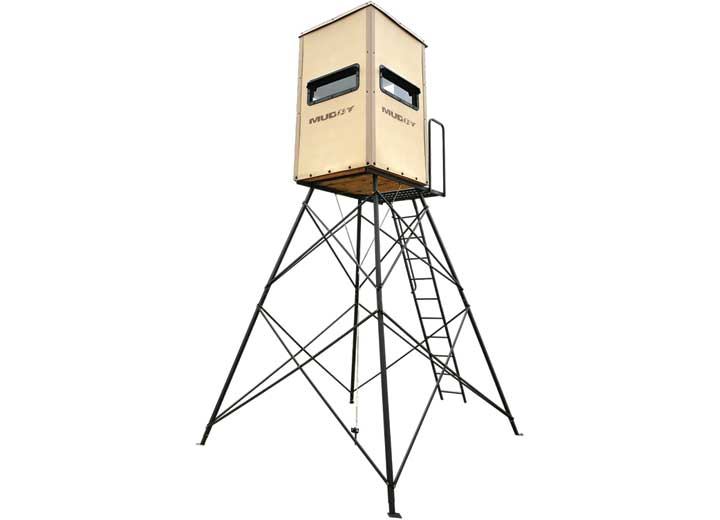 Muddy Gunner Box Blind with 10' Tower  • MUD-BBB1010