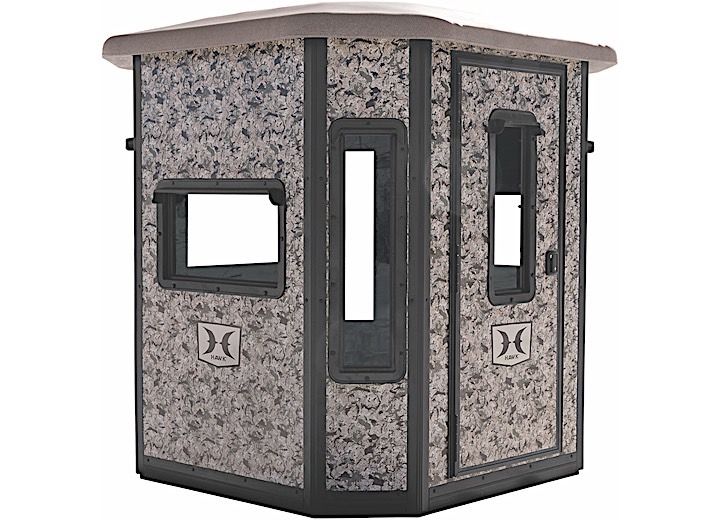 Hawk The Office Box Blind with 10' Elite Tower  • HWK-BBB5000-10C