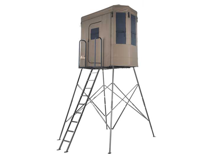 Millennium Q200 Buck Hut Shooting House Box Blind with Tower  • Q-200-00