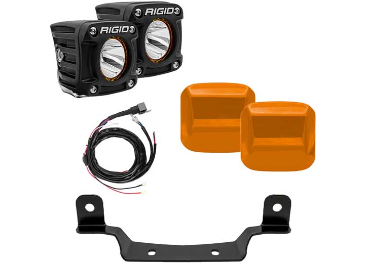 Rigid RZR Revolve Amber Pro Grille Light Kit  • 41669