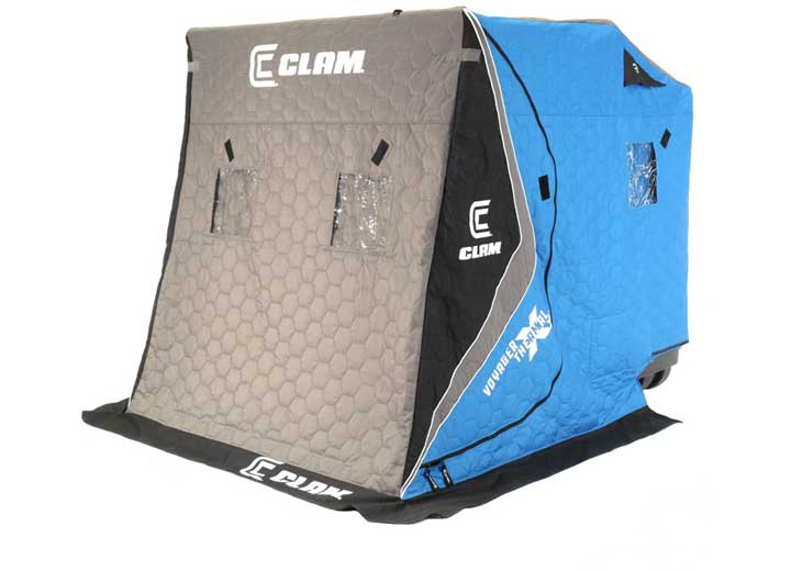 Clam Voyager XT Thermal Fish Trap 2 Person Portable Ice Fishing Shelter  • 116606