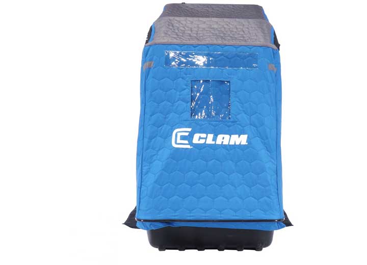 Clam X100 Thermal XT Fish Trap 1 Person Portable Ice Fishing Shelter  • 116609