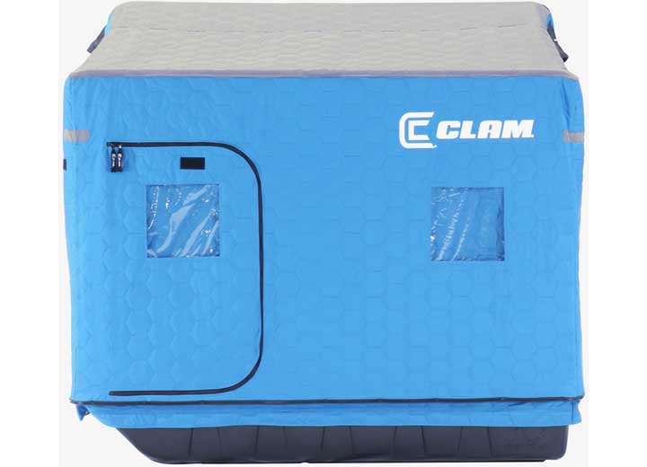 Clam X300 Pro Thermal XT Fish Trap 3 Person Portable Ice Fishing Shelter  • 116845