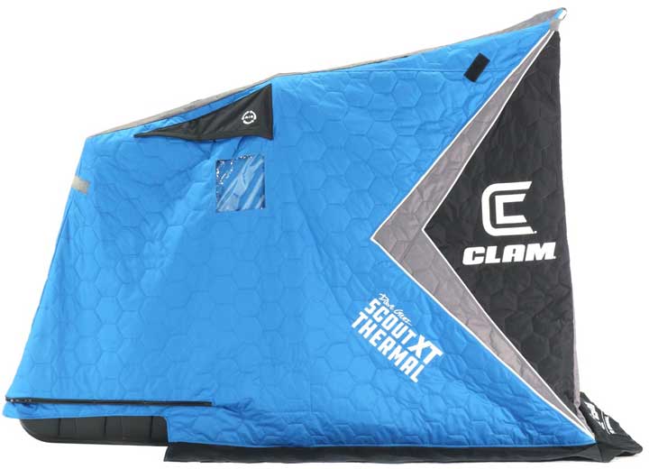 Clam Scout XT Thermal Fish Trap 1 Person Portable Ice Fishing Shelter  • 116847