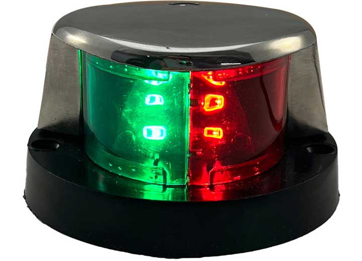 Race Sport Lighting Bi-Color Starboard & Port Navigation Stainless Steel 316 LED Light  • MS440264