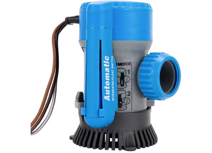 TRAC Automatic Bilge Pump- 800 / 1100 GPH, 3/4