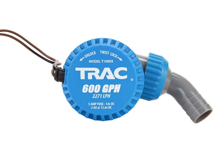 TRAC Thru-Hull Pump, 600 GPH  • 69320