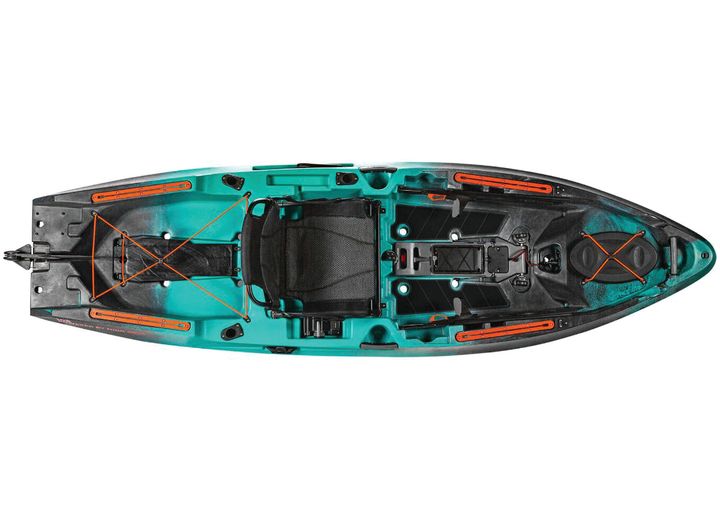 Old Town Sportsman 106 Motorized Kayak Powered by Minn Kota - Photic Camo  • 01.4064.0101