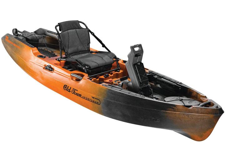 Old Town Sportsman 106 Motorized Kayak Powered by Minn Kota - Ember Camo  • 01.4064.0103