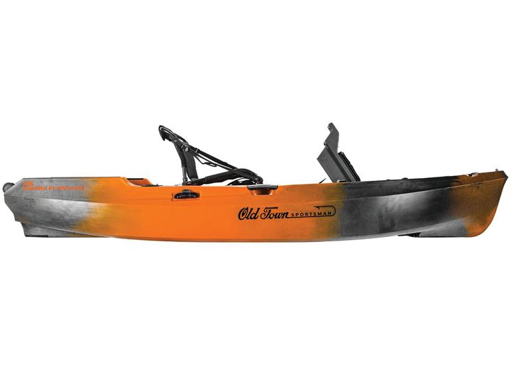 Old Town Sportsman 106 Motorized Kayak Powered by Minn Kota - Ember Camo  • 01.4064.0103