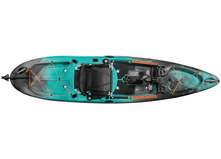 Old Town Sportsman Salty PDL 120 Pedal Kayak - Photic Camo  • 01.4073.0101