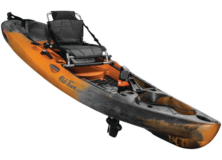 Old Town Sportsman Salty PDL 120 Pedal Kayak - Ember Camo  • 01.4073.0103