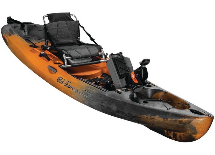 Old Town Sportsman Salty PDL 120 Pedal Kayak - Ember Camo  • 01.4073.0103