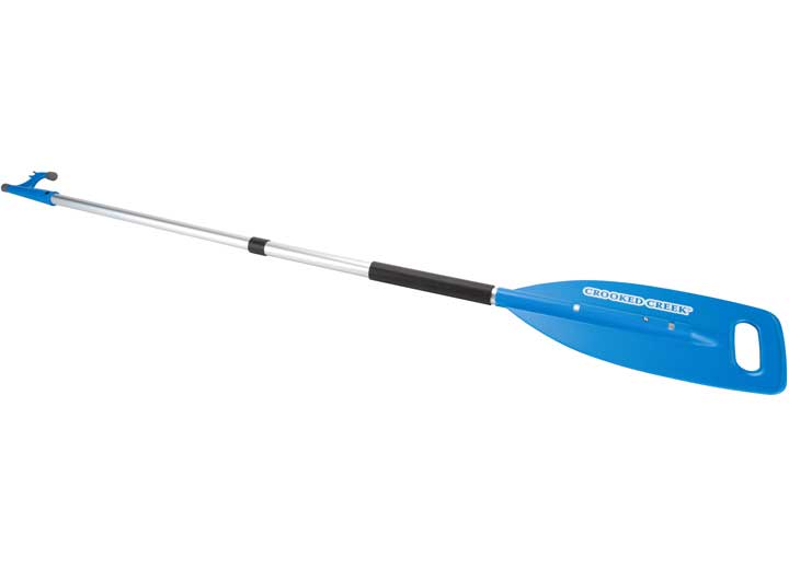 Crooked Creek Telescoping Paddle with Boat Hook - Extends from 48