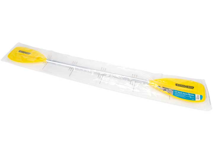 Crooked Creek Symmetrical Blade Youth Kayak Paddle - 5 ft., Yellow  • 50480