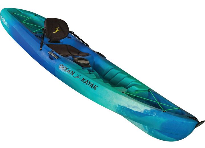 Old Town Ocean Kayak Malibu 11.5 Sit-On-Top Paddle Kayak - Seaglass  • 07.6012.0105