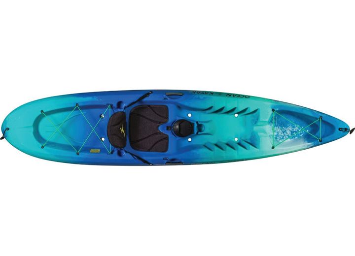 Old Town Ocean Kayak Malibu 11.5 Sit-On-Top Paddle Kayak - Seaglass  • 07.6012.0105