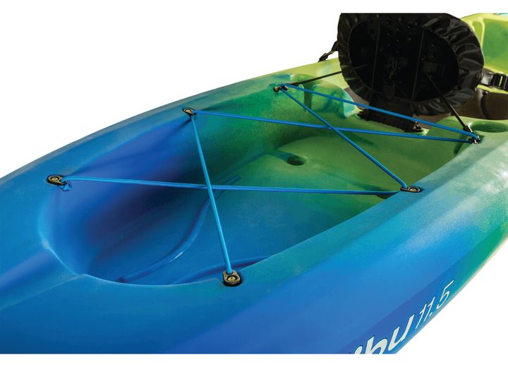 Old Town Ocean Kayak Malibu 11.5 Sit-On-Top Paddle Kayak - Seaglass  • 07.6012.0105