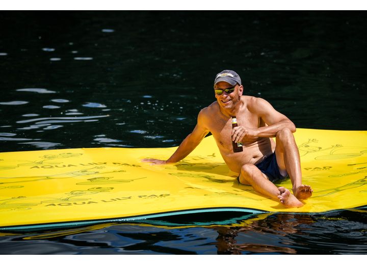 Aqua Lily Pad Bullfrog Lily Pad - 15 ft. x 6 ft., 3-Layer  • BF15