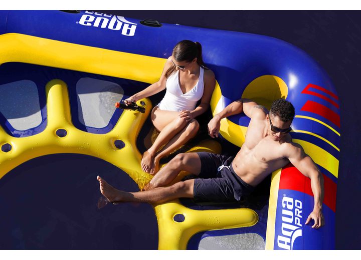 Aqua Leisure 12 Person Inflatable Raft – 12 ft. x 12 ft.  • APL20937NV