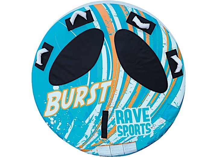 RAVE Sports Burst 2 Person Towable Round Boat Tube  • 02891