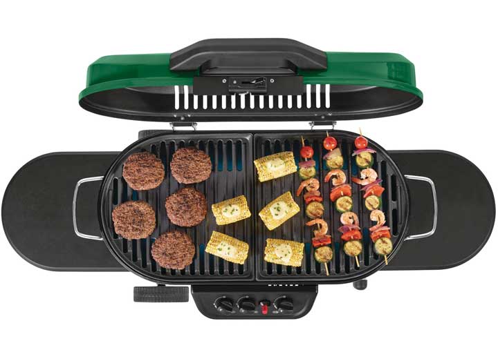 Coleman RoadTrip 285 Portable Stand-Up Propane Grill, Green  • 2000033049