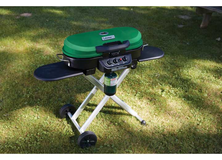 Coleman RoadTrip 285 Portable Stand-Up Propane Grill, Green  • 2000033049