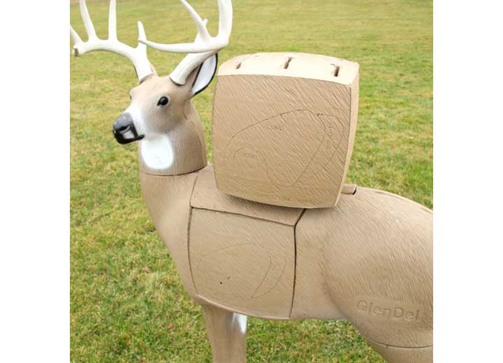 GlenDel Pre-Rut Buck Target with 4-Sided Insert  • G73000