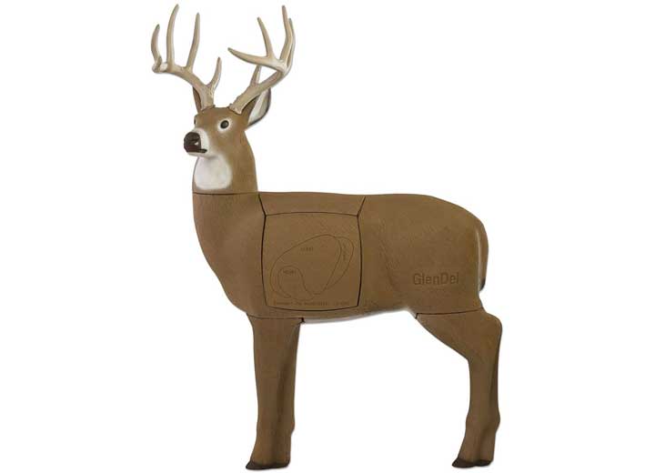 GlenDel Full-Rut Buck Target with 4-Sided Insert  • G75000