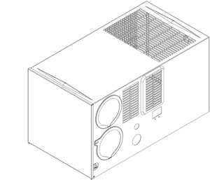 Suburban Heavy Duty Park Model P-40 Furnace, 40,000 BTU  • 2456A