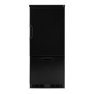 Norcold 6.2 Cu Ft 12V DC Compressor Refrigerator, RH, Black  • N2175BPR