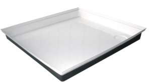 Icon Polar White Rectangular Shower Pan (24