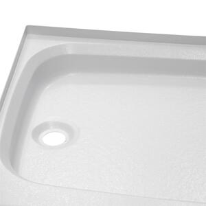 Lippert Shower Pan with Left Drain; 24