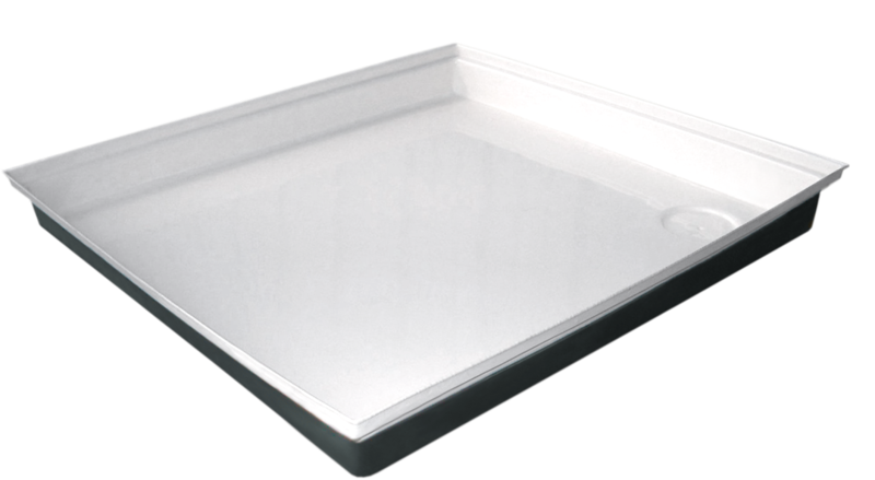 Icon Polar White Rectangular Shower Pan (24