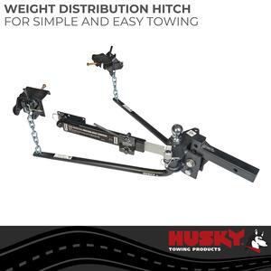 Husky Towing Round Bar Weight Distribution Hitch - 2-5/16