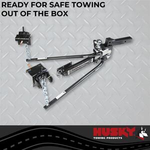 Husky Towing Round Bar Weight Distribution Hitch - 2-5/16