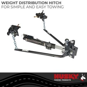 Husky Towing Round Bar Weight Distribution Hitch - 2-5/16