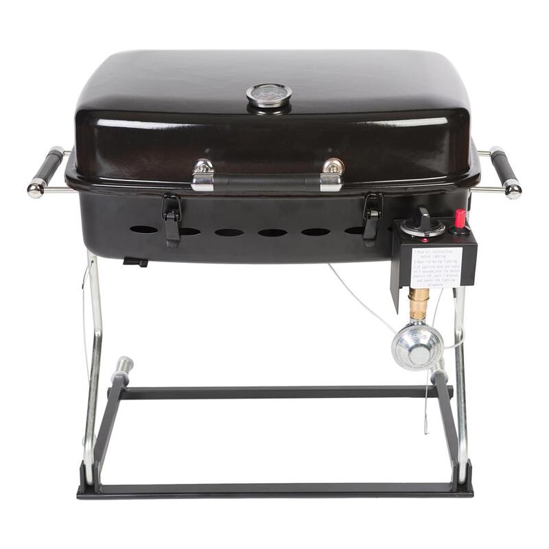 Faulkner Portable Propane Grill with LP Adapter, Black  • 51322