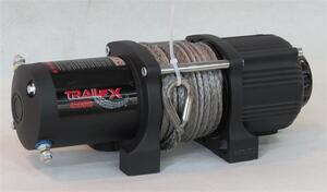 TrailFX 4500 LB Winch, Synthetic Rope  • WS45B