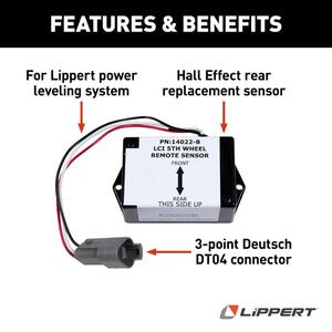 Lippert Ground Control 3.0 RV Auto-Level Remote Rear Sensor  • 232201