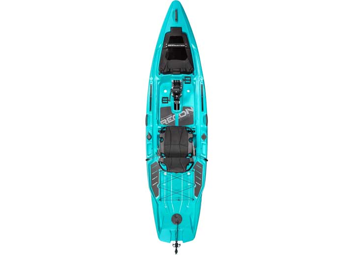 Wilderness Systems Recon 120 HD Fish Kayak with AirPro Aces Seat, Aqua  • 9751094192