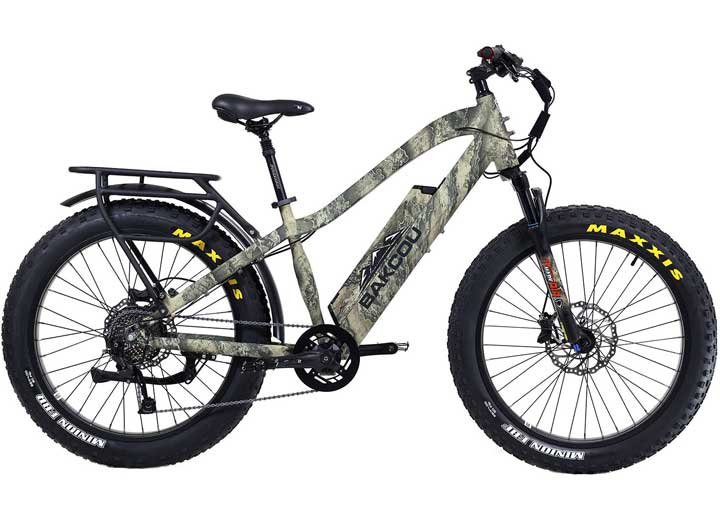 Bakcou Flatlander Fat Tire E-Bike, 25ah, Realtree Excape  • B-F-RTEX-B25