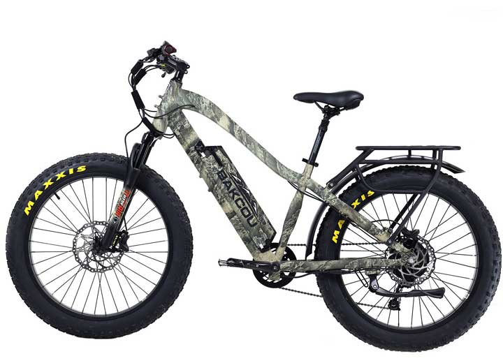 Bakcou Flatlander Fat Tire E-Bike, 25ah, Realtree Excape  • B-F-RTEX-B25