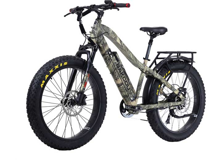 Bakcou Flatlander Fat Tire E-Bike, 25ah, Realtree Excape  • B-F-RTEX-B25