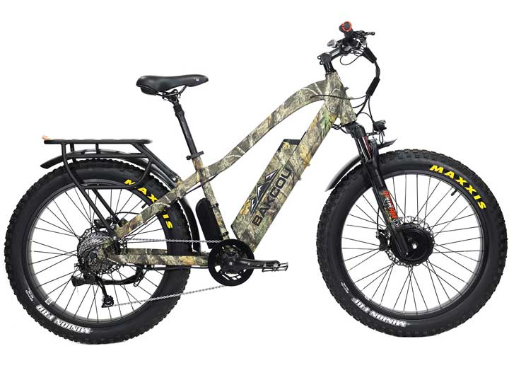 Bakcou Kodiak AWD Dual-Hub E-Bike, 25ah, Realtree Edge  • B-KD-REAE-B25