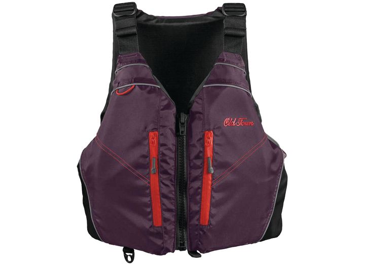 Old Town Riverstream Life Jacket - Black Cherry, Unisex Adult Universal  • 01.1332.9034