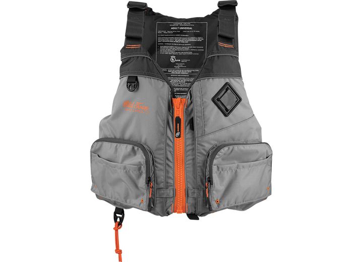 Old Town Treble Angler Sportsman PFD - Unisex Adult Universal, Silver  • 01.1332.9053