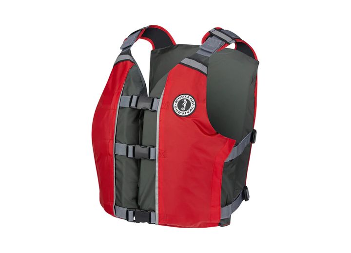 Mustang Survival APF Foam Vest, Universal Adult, Red/Gray  • MV4111-861