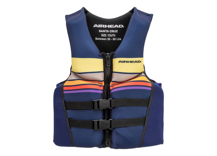 Airhead Neolite PFD, Santa Cruz, Youth, Navy  • 30070-03-B-NB